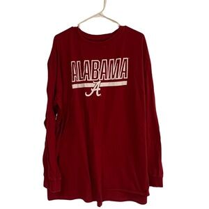 Alabama Long Sleeve Shirt - Crimson